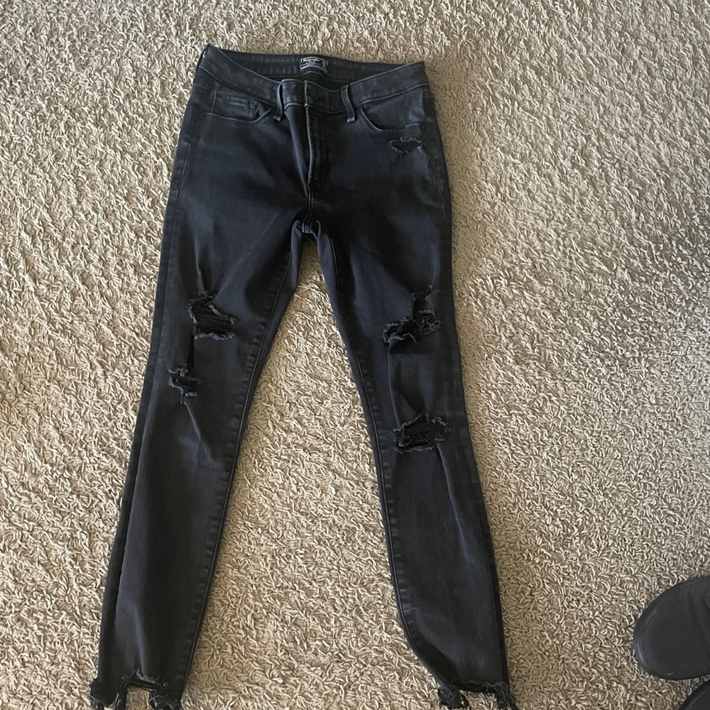 Abercrombie Skinny ripped Jeans